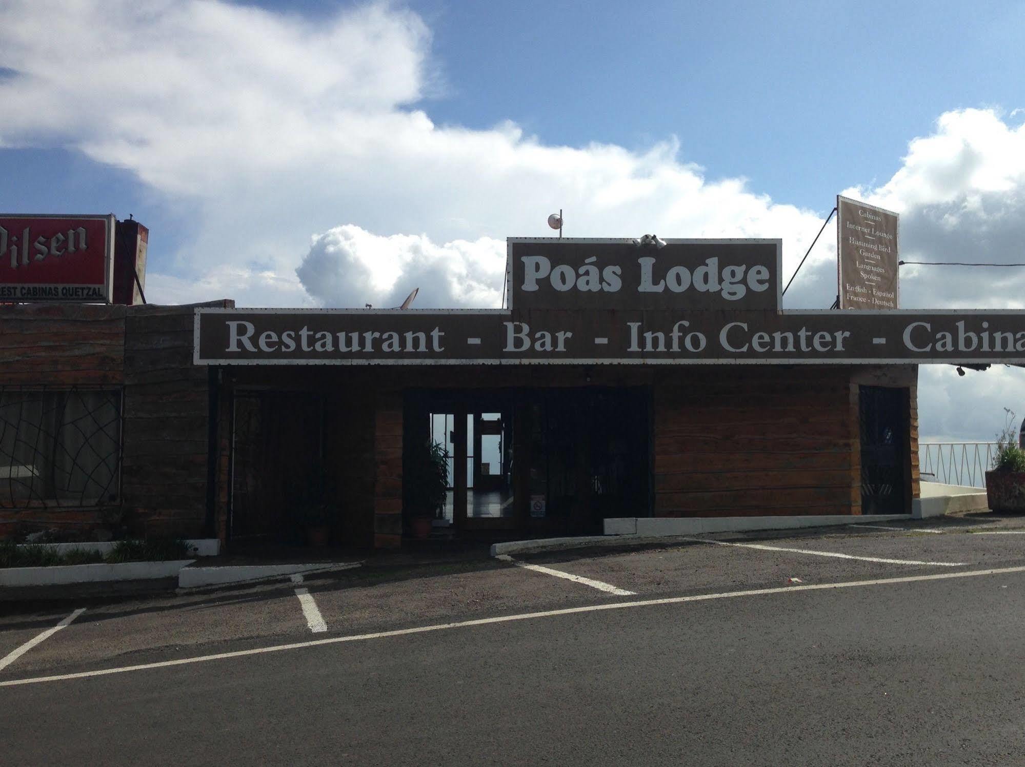 Poas Lodge Poasito Eksteriør billede